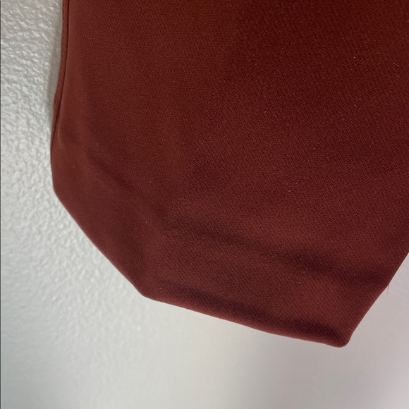 RACHEL ZOE Slim Leg Two Pocket Pull On Pants Burnt Red Size 4 - Picture 9 of 10